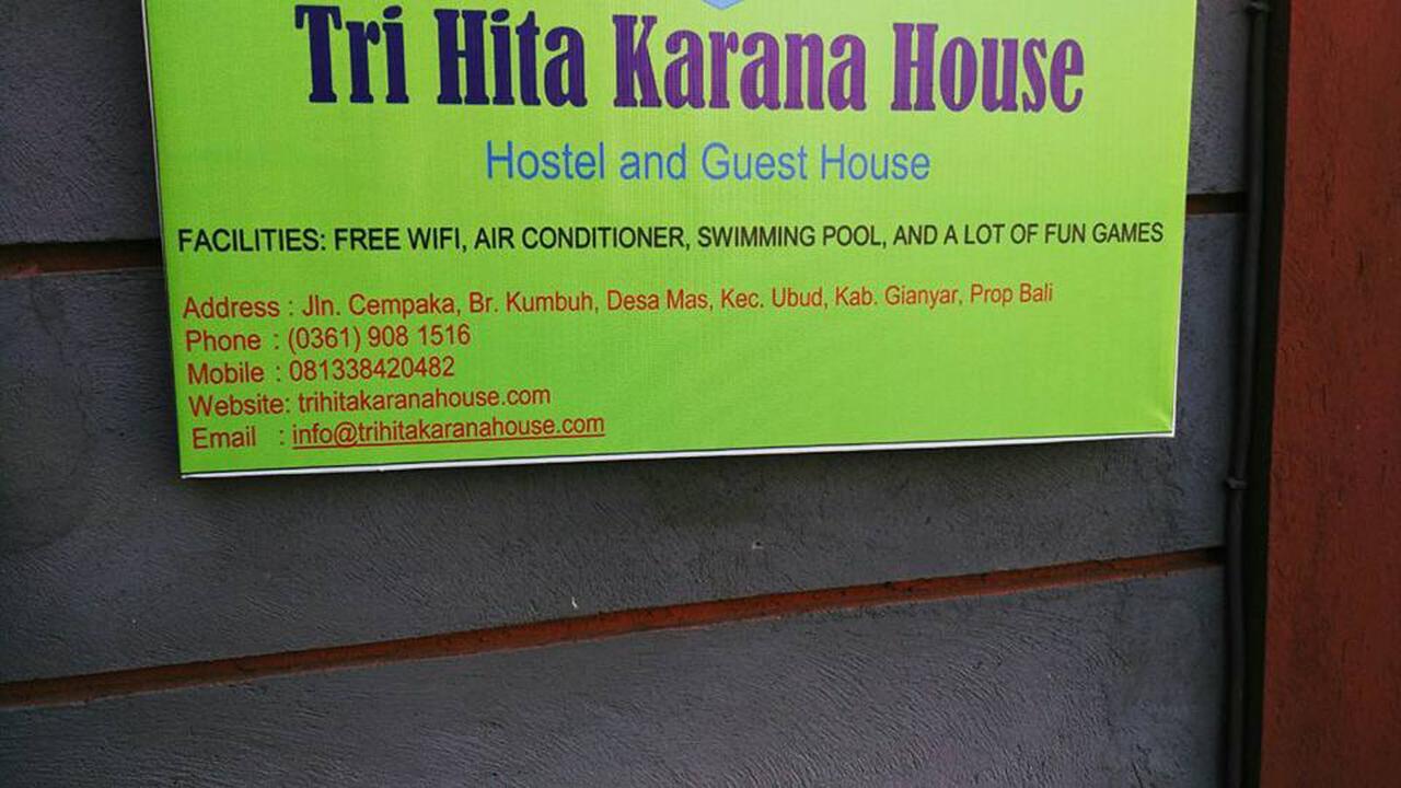 Hotel Tri Hita Karana House Mas  Exteriér fotografie